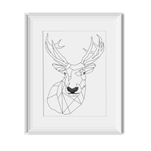 deer print