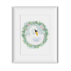 swan print
