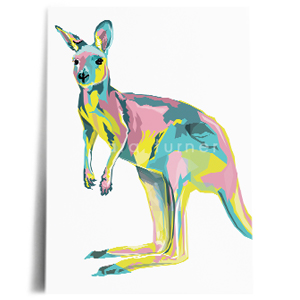 kangaroo print