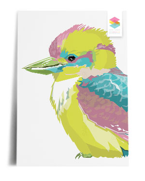 kookaburra print