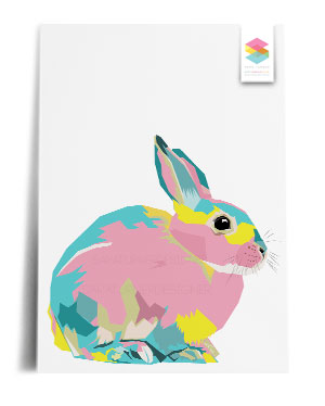 bunny print