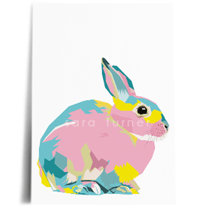 bunny print