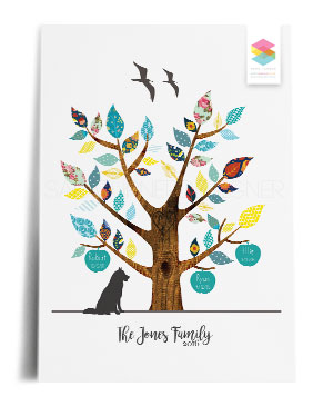 family-tree print