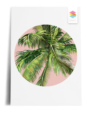 palm-tree print