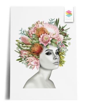 flower-girl-white print